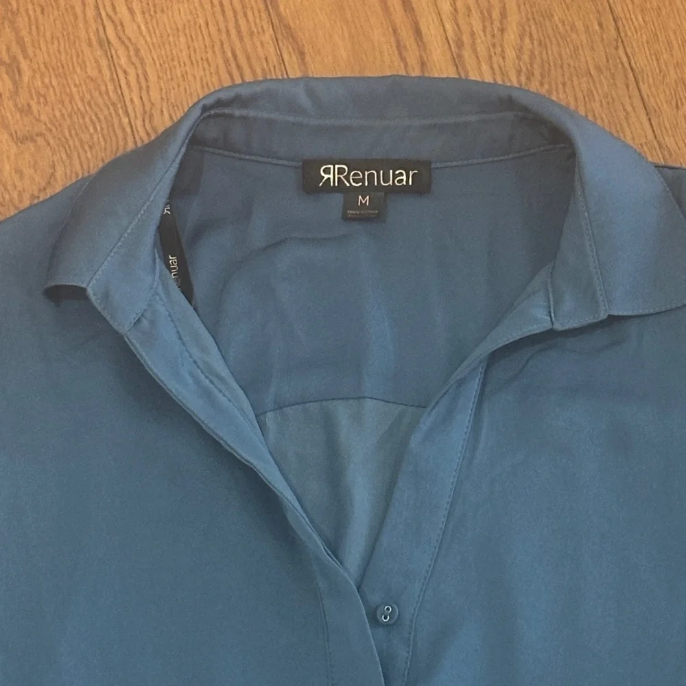 Renuar Blue Blouse for Women - Picture 2 of 3